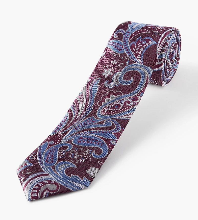 Textured Paisley Tie