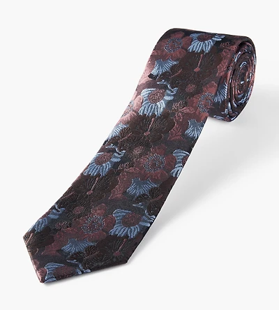 Large Floral Tie