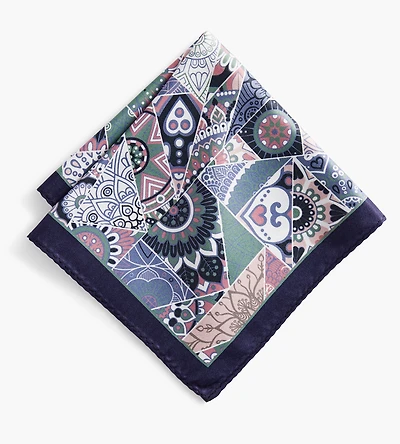 Mandala Pocket Square