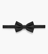 Lurex Stripe Bow Tie