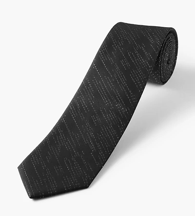 Lurex Stripe Tie