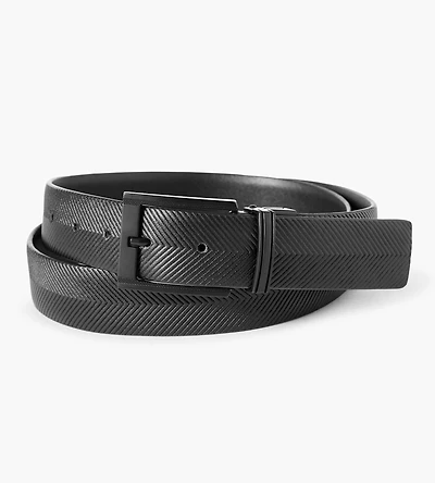 Belt Chevron Reversible Buckle