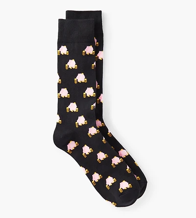 Piggy Bank Socks