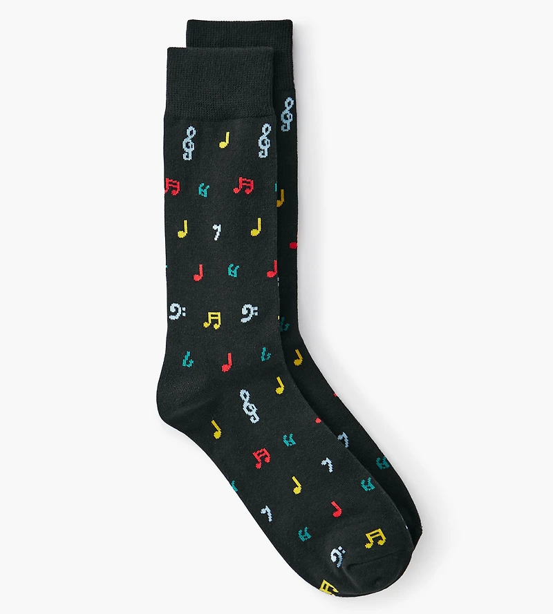 Music Notes Socks