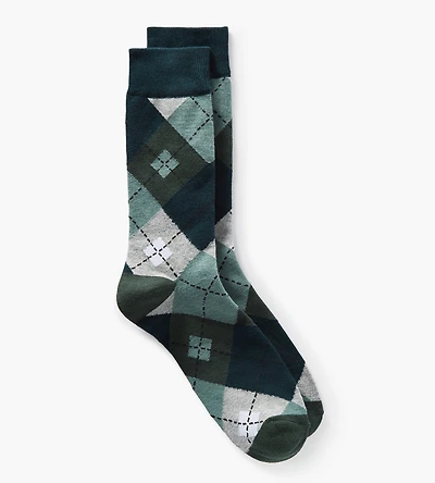 Chaussettes à motif losanges