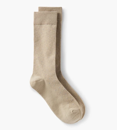 Dashed Diamond Socks