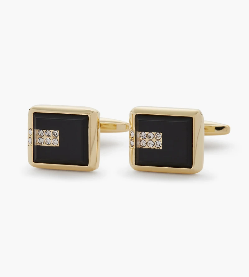 Square Jewel Cuff Links