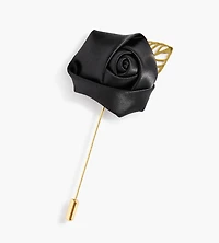 Leaf Rosette Lapel Pin