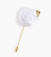 Leaf Rosette Lapel Pin