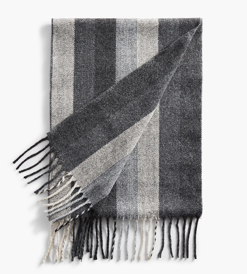 Herringbone Stripe Scarf