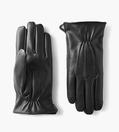 Vegan Zig Zag Pleated Gloves