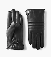 Vegan Quilted  Horizontally Gloves