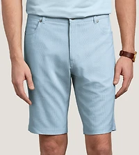 Modern Fit Plaid 5 Pocket Shorts