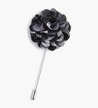 Solid Flower Lapel Pin