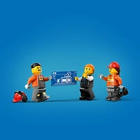 LEGO City Yellow Construction Excavator, Pretend Play Toy Digger, 60420