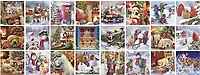 Eurographics Classic Christmas Advent Calendar 1200 Pc