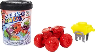 Hot Wheels - Monster Trucks - Color Reveal - Camion - les motifs peuvent varier