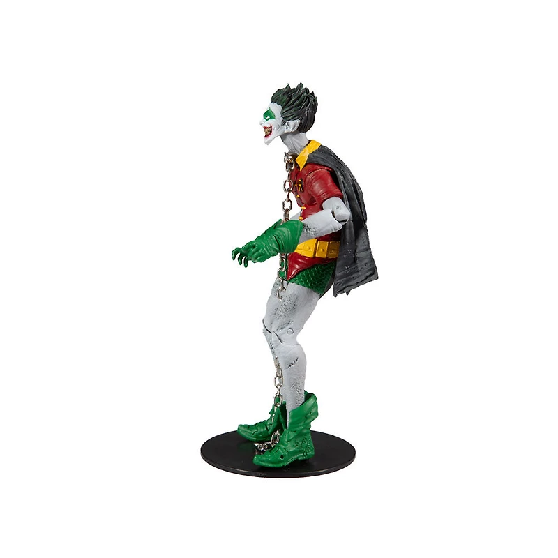 DC Multiverse Dark Nights Métal: Robin Earth-22 avec pièces de construction A pour figurine