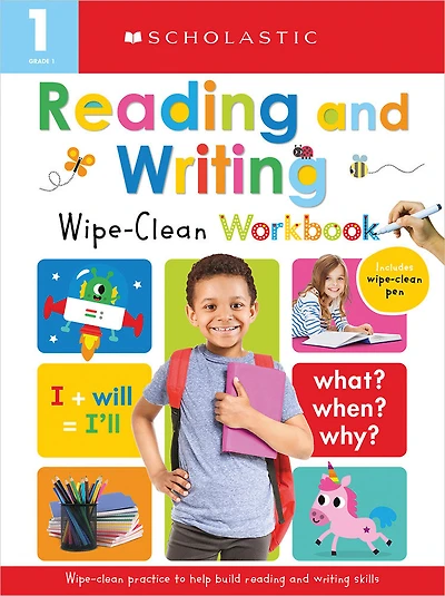 First Grade Reading/Writing Wipe Clean Workbook: Scholastic Early Learners (Wipe Clean) - English Edition