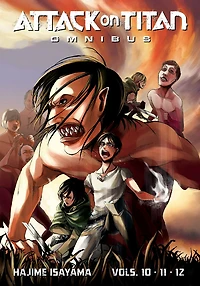 Attack on Titan Omnibus 4 (Vol. 10-12) - Édition anglaise