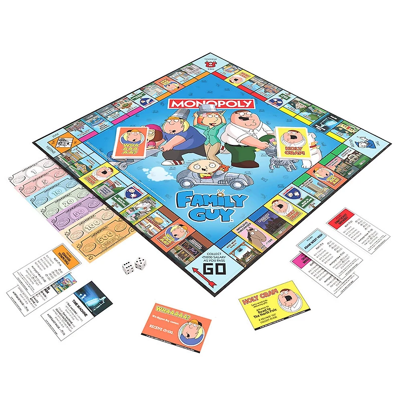 USAopoly MONOPOLY: Family Guy - Édition anglaise