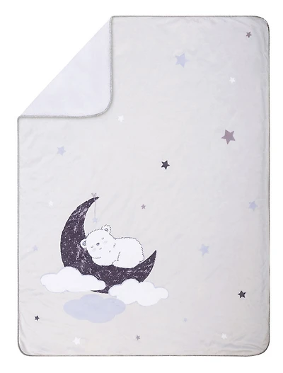 Sammy and Lou Bearly Dreaming Plush Baby Blanket
