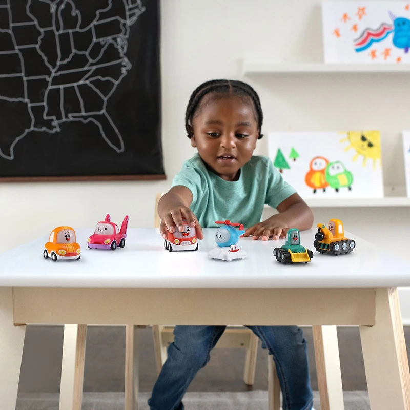 VTech Tut Tut Cory Bolides - Mini véhicules - Pack de 6 personnages - Édition française