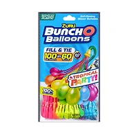 Zuru Bunch O Balloons Tropical Party 100+ Rapid-Filling Self-Sealing Water Balloons (3 Pack)