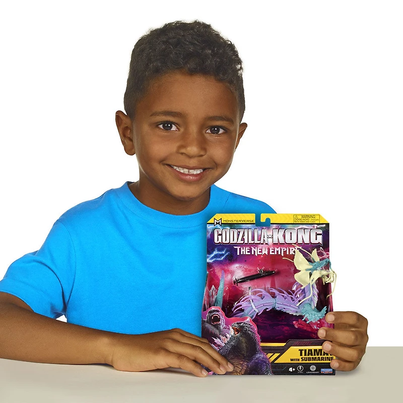 Godzilla x Kong Figurine 6 pouces Tiamat Avec Sous-marin