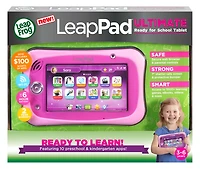 LeapFrog LeapPad Ultimate Ready for School Tablet - Rose - Édition anglaise