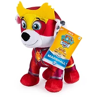 PAW Patrol, 8-Inch Mighty Pups Super PAWs Marshall Plush
