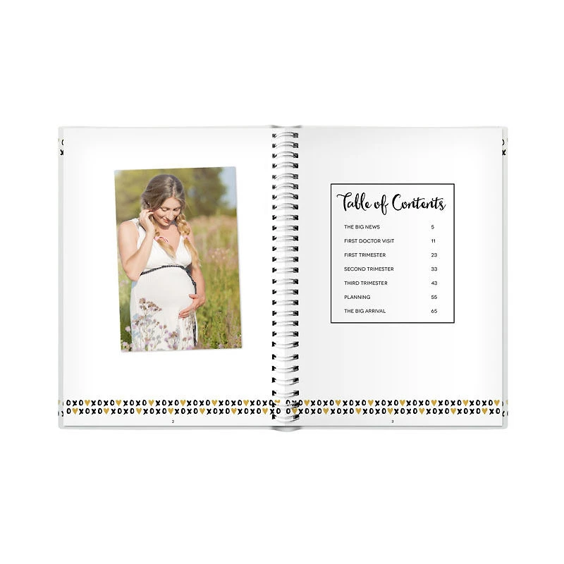 Journal de grossesse Pearhead. - Édition anglaise