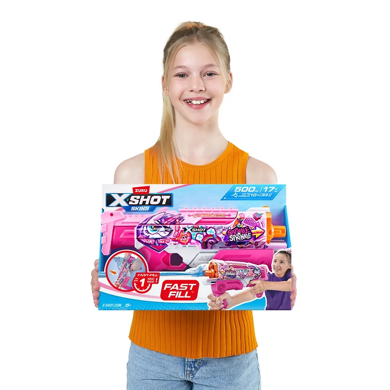 Pistolet à eau XSHOT Water Fast-Fill Skins Hyperload