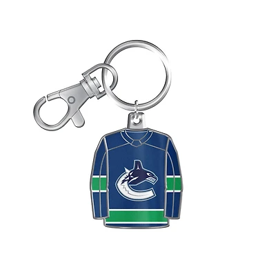 Porte-clés uniforme des Vancouver Canucks de la LNH