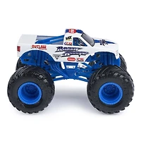Monster Jam, Monster trucks officiels en métal moulé Grave Digger Vs. Razin Kane Die-Cast, échelle 1:64