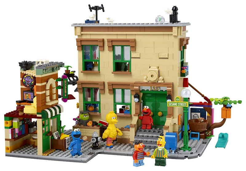 LEGO Ideas 123 Sesame Street 21324 (1367 pièces)