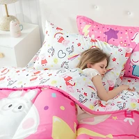 Ensemble Couette Peppa Pig de 5 pièces, Lit dans un Sac