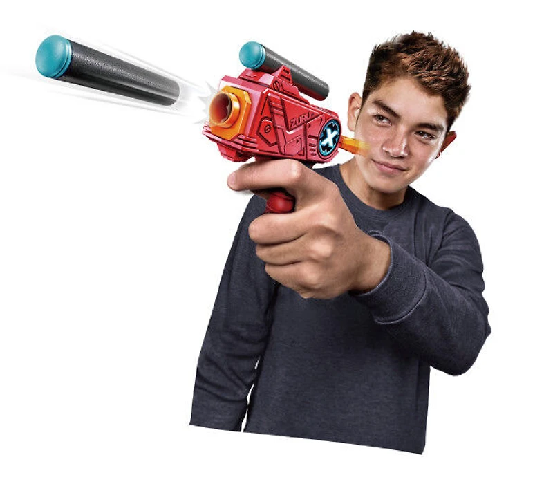 X-Shot Pistolet à fléchettes en mousse Micro Excel (8 fléchettes) de ZURU