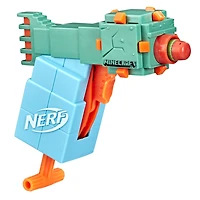 Nerf Microshots Minecraft, mini-blaster Guardian, design du monstre de Minecraft