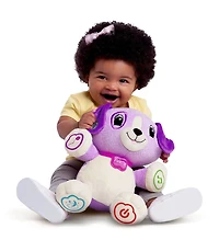 LeapFrog My Pal Violet, infant plush toy with personalization, music and lullabies, learning content for baby to toddler - French Edition