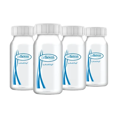 Dr. Brown's Breastmilk Collection Bottles 4 oz 4 pack