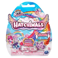 Hatchimals CollEGGtibles, Famille surprise avec 1 petit enfant ou 2 bébés (les styles peuvent varier)
