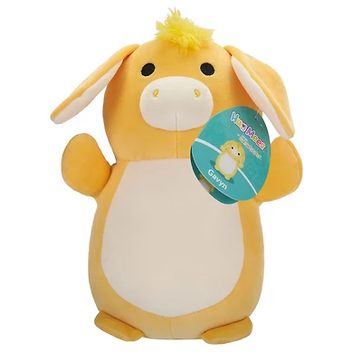 Squishmallows Hugmees de 25,4 cm - Gavyn l'âne jaune