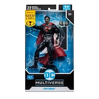 Figurine 7"DC Multiverse-Superman (DC vs.Vampires) Label d'or