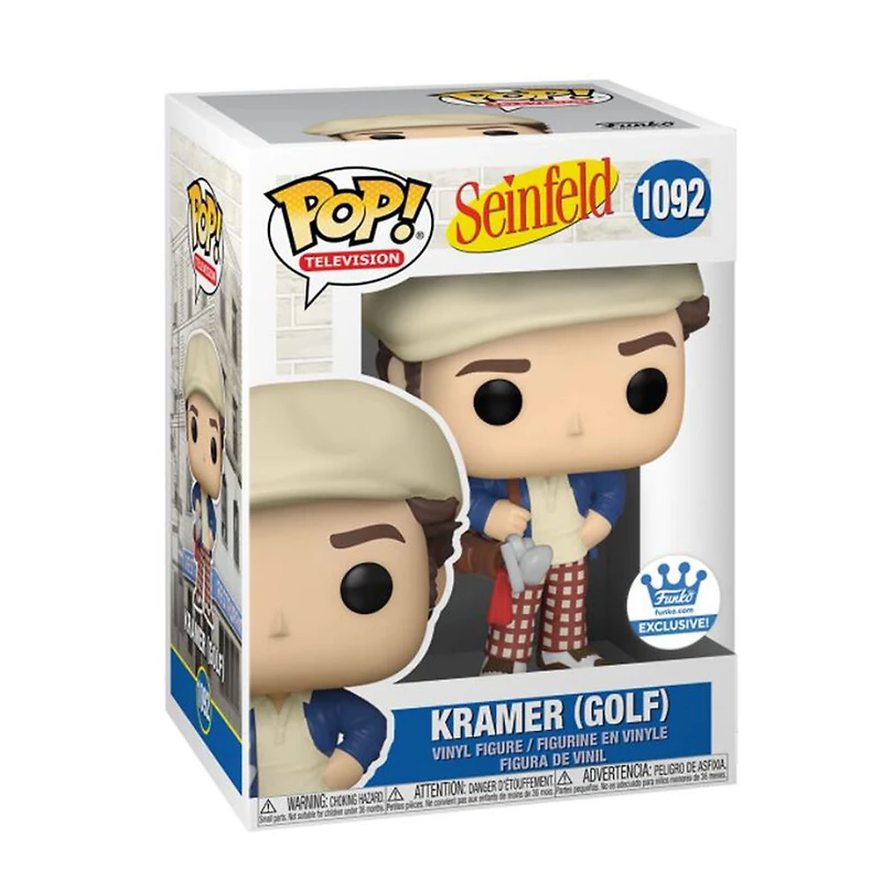 Figurine en Vinyle Golf Kramer par Funko POP! Seinfeld - Notre exclusivité