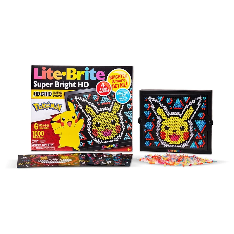 Lite-Brite, Super Bright Hd Pokémon