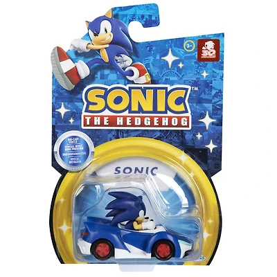  Véhicule Sonic moulé 1:64 - Sonic