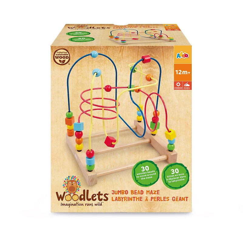 Woodlets Jumbo Bead Maze