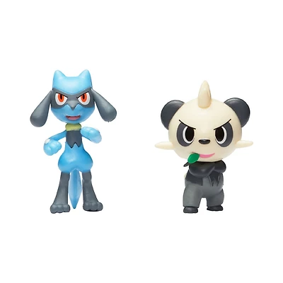 Pokémon - Battle Figure 2-Pack - Pancham & Riolu