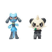 Pokémon - Battle Figure 2-Pack - Pancham & Riolu